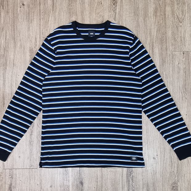 반스 스트라이프 긴팔 M _ 남성