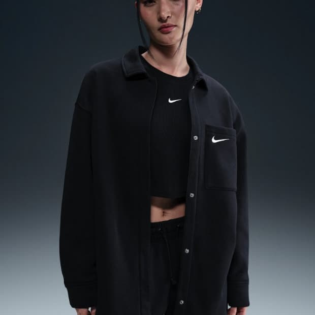 나이키 스우시 플리스 자켓(혜리 착용) L