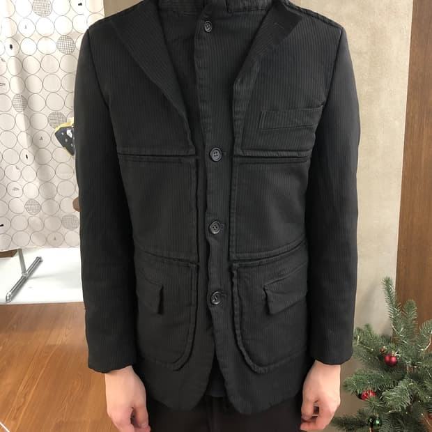 Comme des garcons homme deux 레이어드 블레이저xs