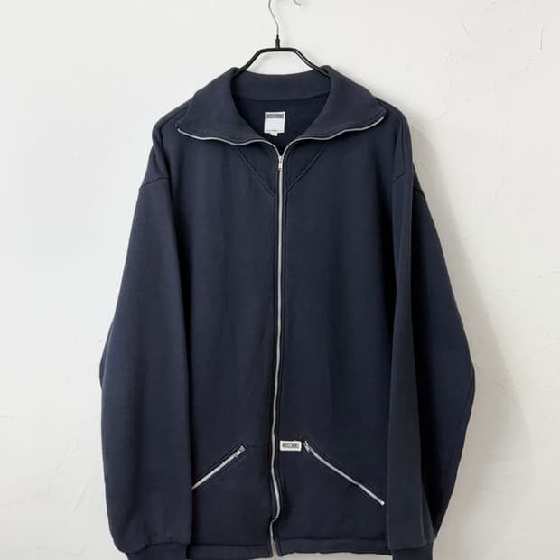 모스키노 "SAVE THIS WORLD" 코튼 집업