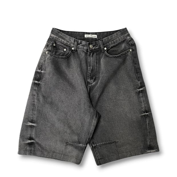 아놀로코드 흑청 버뮤다팬츠 M