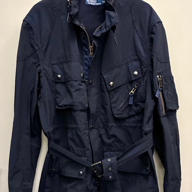 (XXL)00s 폴로랄프로렌 나일론 벨티드 유틸리티 사파리자켓