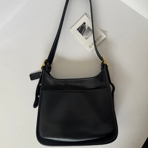 OLD COACH 코치 에르고 레더 숄더백