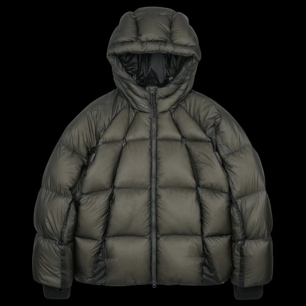 1,2,3 산산기어 셰이드 푸퍼 자켓 차콜