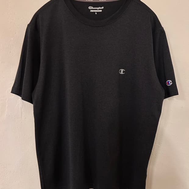 챔피온 퍼포먼스 반팔티 공용 L (다크그레이)