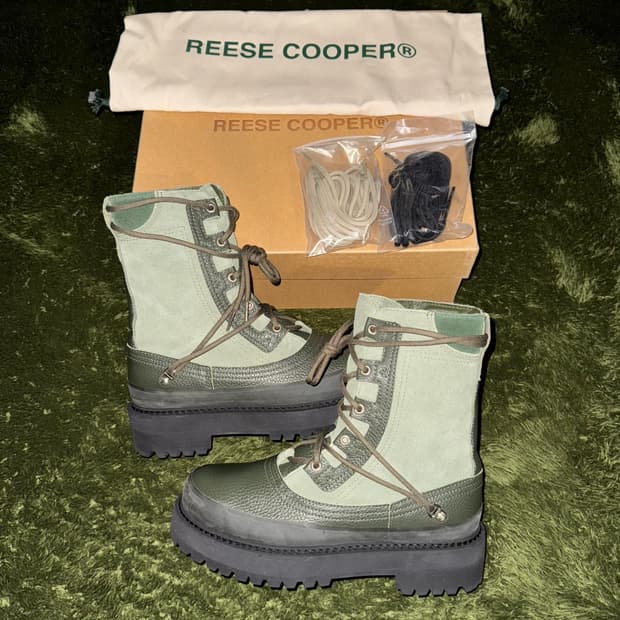 [41] REESE COOPER 리즈쿠퍼 러니어 부츠 덕 부츠 올리브