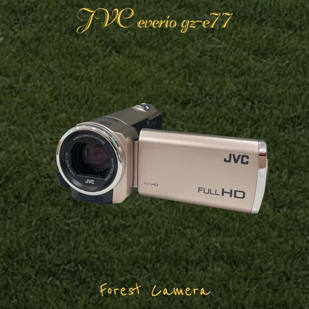 (셀카) JVC gz-e77 디지털캠코더 빈티지캠코더 디카