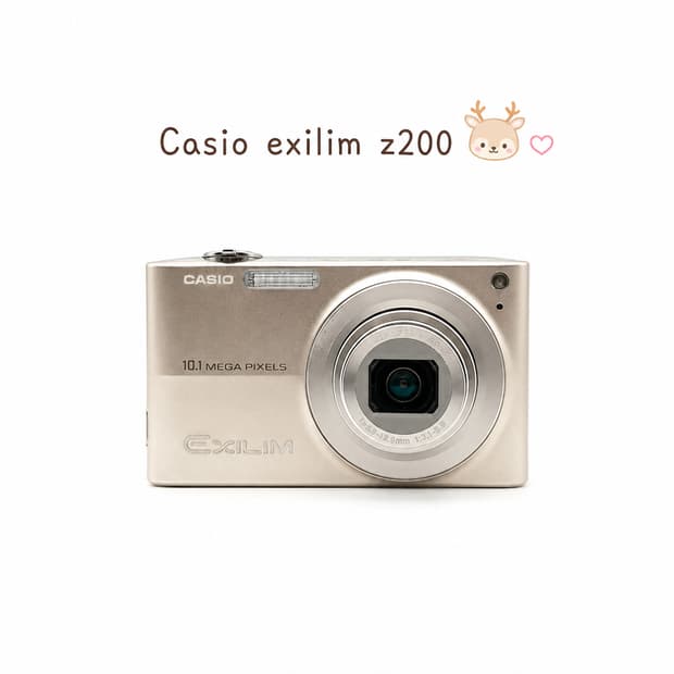 ✨️카시오 엑슬림 EX-Z200 골드 ✨ 고급스러운 골드 컬러 감성