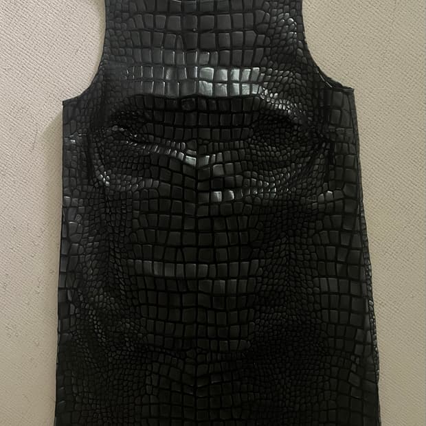모스키노 크로커다일 패턴원피스 s