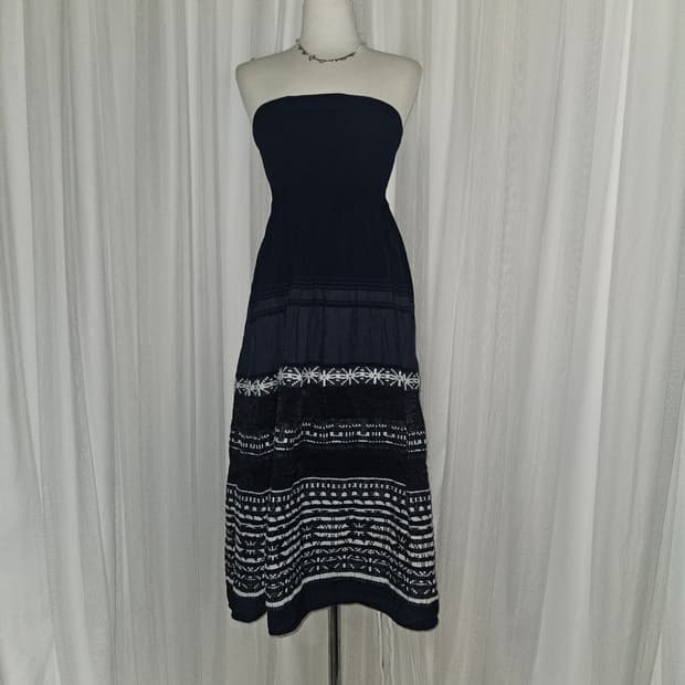 oggie international🦋 네이비 탑스커트 원피스