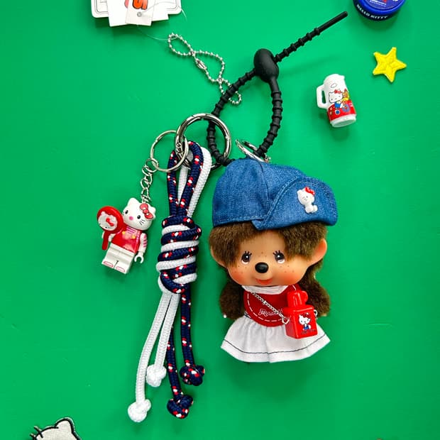 (32)정품몬치치❤️키티 × 대두몬치치 시리즈 06