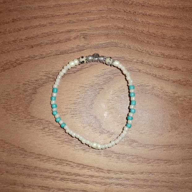 핸드메이드 빈티지 비즈팔찌