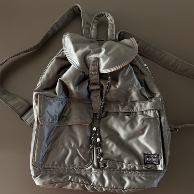 Porter 요시다포터 탱커 스냅 백팩 럭색 그레이
