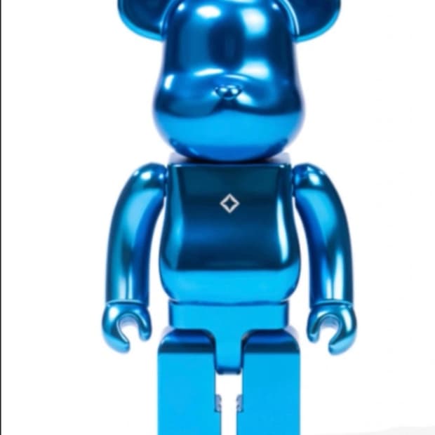 베어브릭X헬리녹스 사이언블루 400% [전 세계 50개 한정]