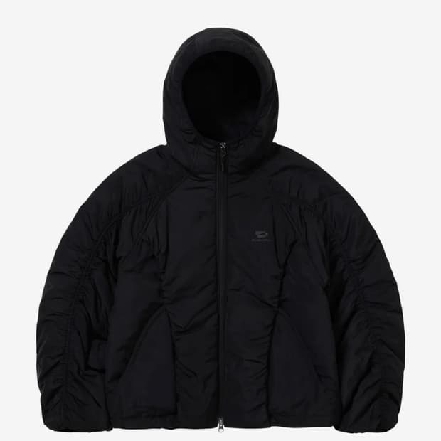 웰빙익스프레스 패딩 블랙 M