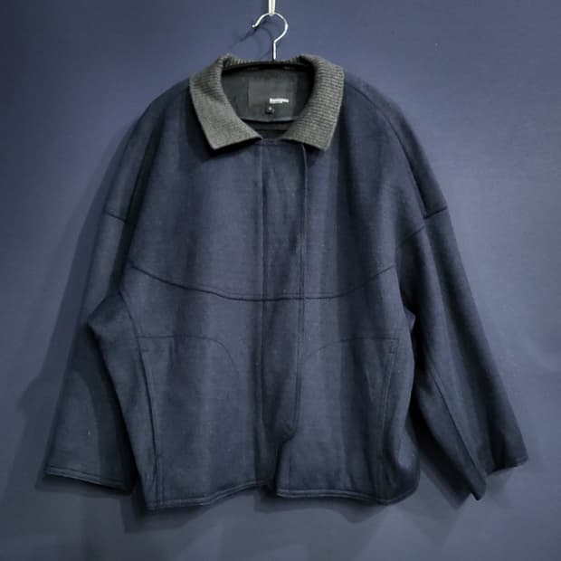 보니스팍스 니트카라 자켓