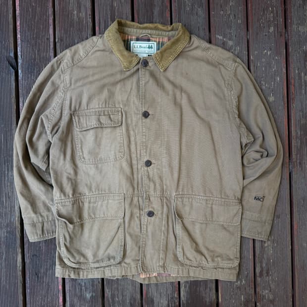 LLBean 베이지 초어자켓