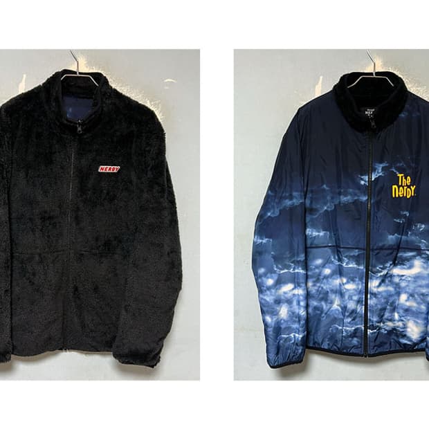 NERDY 널디 남녀공용 양면점퍼 후리스 추동 M 95-100