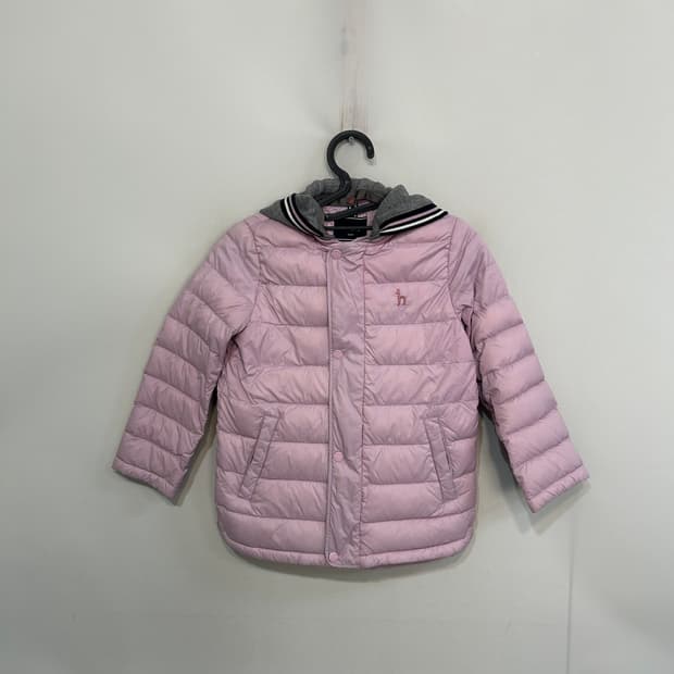 헤지스 키즈 오리털 패딩 130 