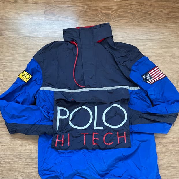 폴로 랄프로렌 하이테크 아노락 컨트리맨 피오 착용 rrl