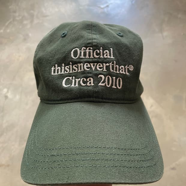 Thisisneverthat 디네댓 볼캡 그린