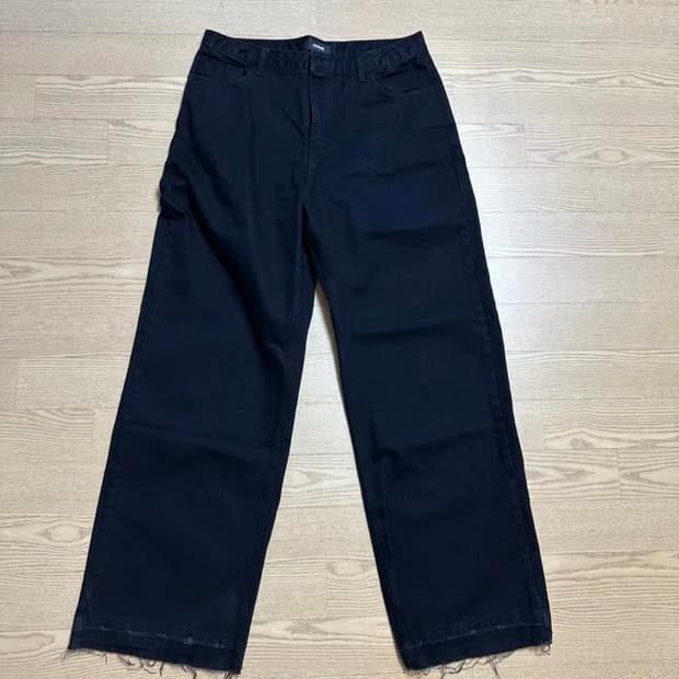 준느 p16 데님 블랙 L사이즈