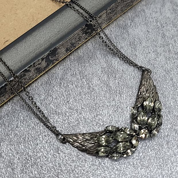 angel wing 날개 빈티지목걸이