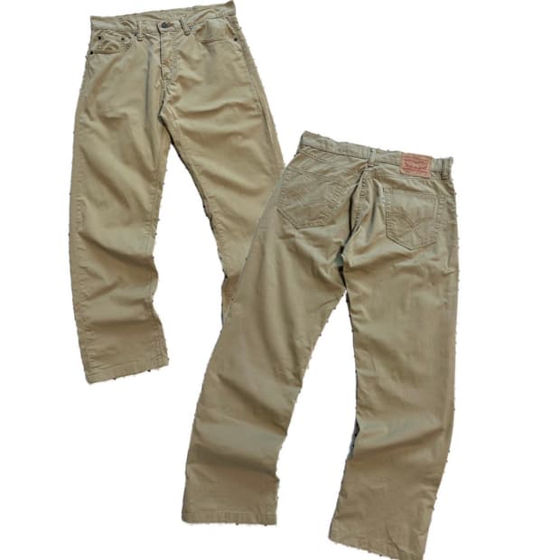 리바이스 베이지브라운 505 치노팬츠 