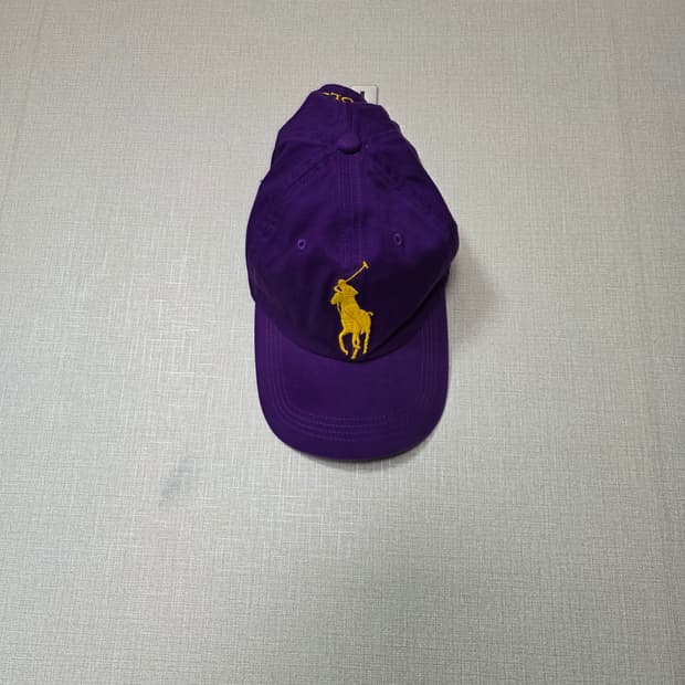 새상품 폴로 랄프로렌 퍼플 볼캡 모자  프리사이즈
