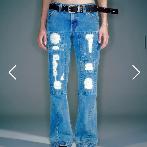 베이컨트 아카이브 pita 데님 팬츠 M