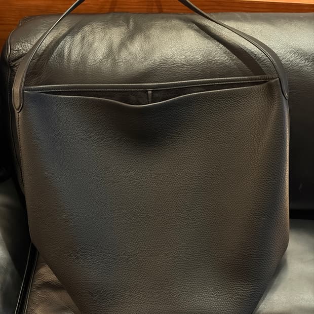 더로우 N/S 파크백 라지 블랙