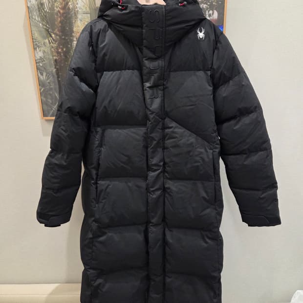 스파이더 롱 패딩