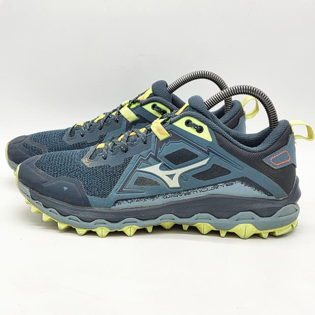  미즈노 웨이브 무진 8 트레일 러닝화 '틸 그린' (260) 