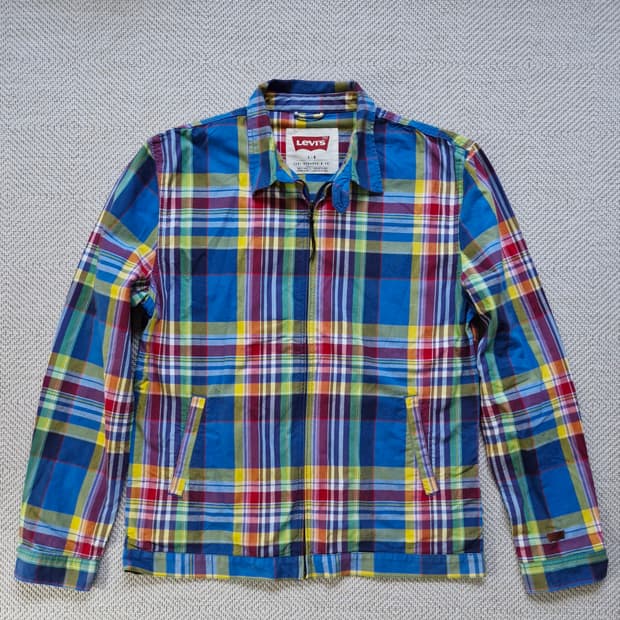 리바이스 마드라스 헤링턴 자켓 L 