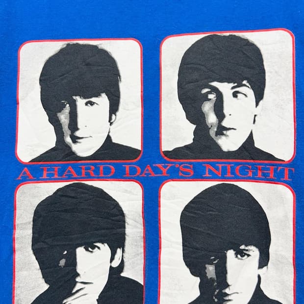 1999 비틀즈 A Hard Days Night 티셔츠