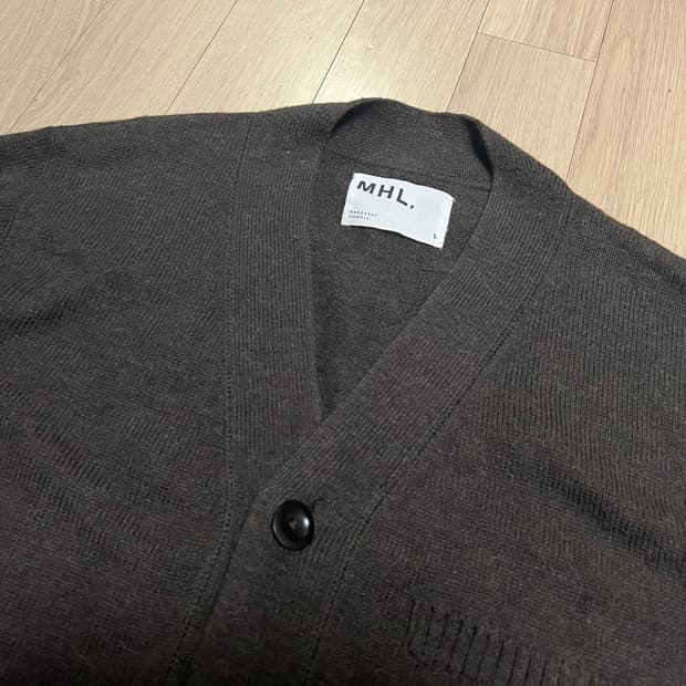 마가렛호웰(MHL) 모헤어 가디건 L 