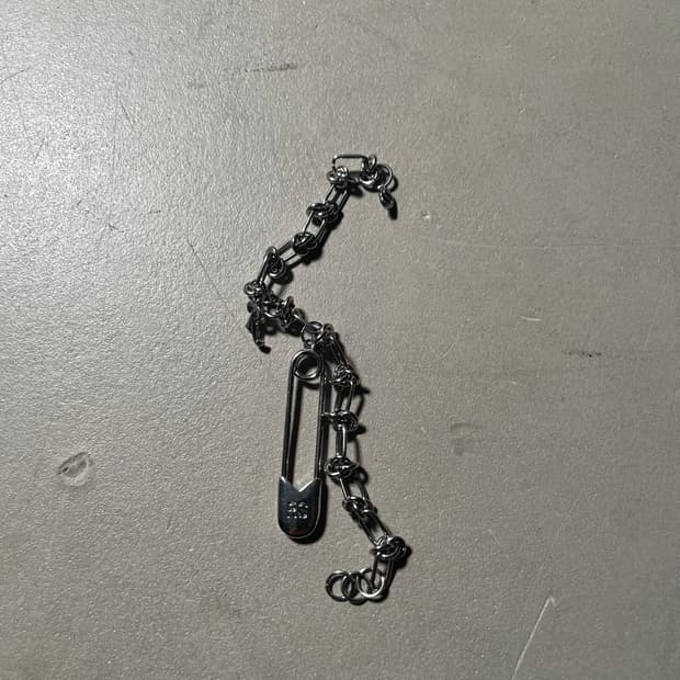 라프시몬 925 Silver Chain Bracelet