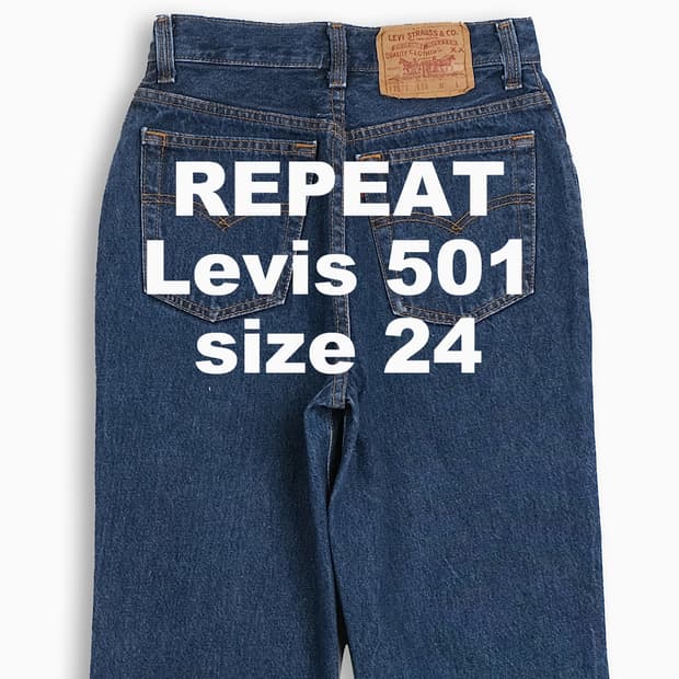 빈티지 리바이스 501 80s USA 24 인치 LV5012617