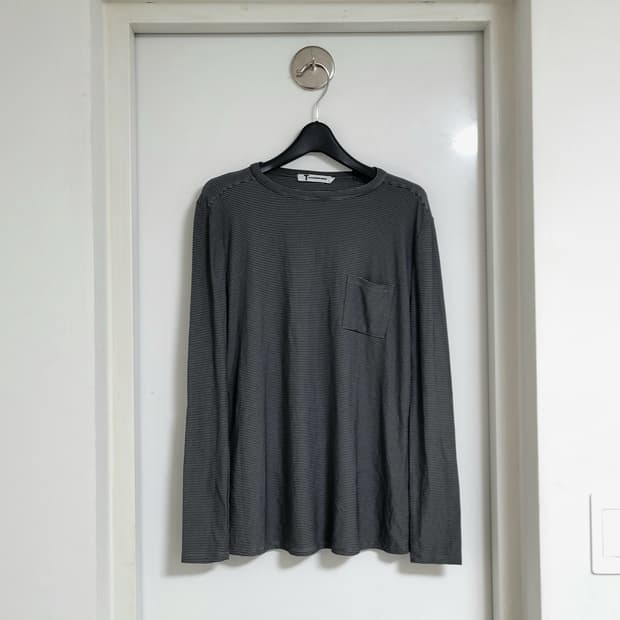 T by alexander wang stripe long sleeve