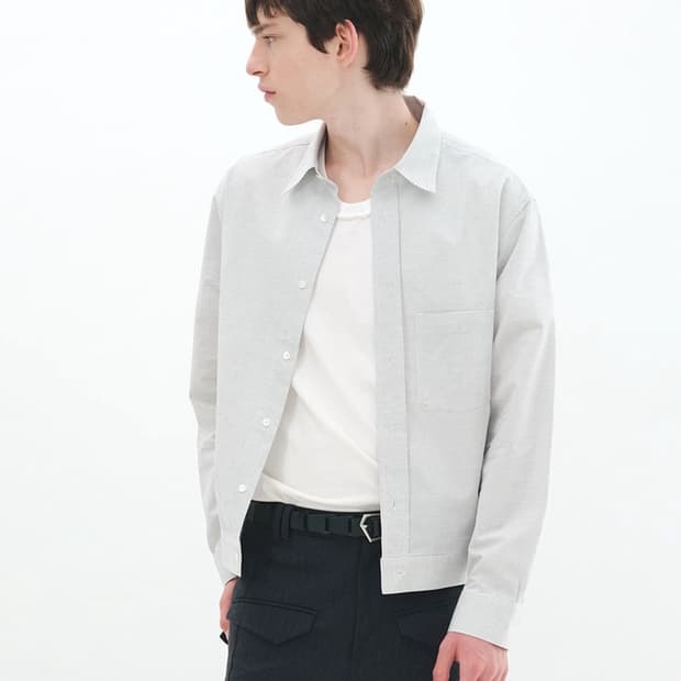 aieul cop shirts white stripe  50