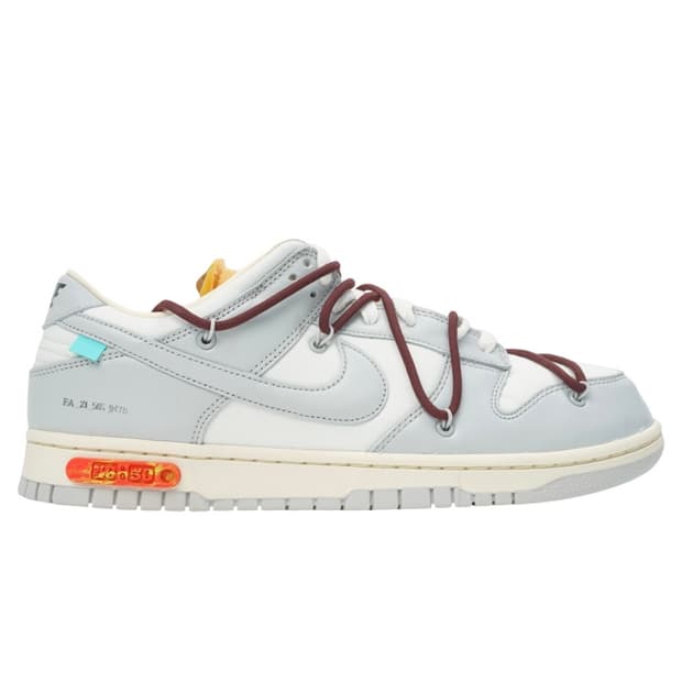 [265] 나이키 x 오프화이트 덩크 로우 더 50 - 로트 46