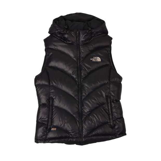 노스페이스 600 후디드 구스다운 베스트 패딩조끼