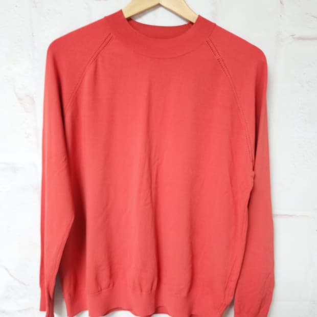 COS 레이온 니트 셔츠