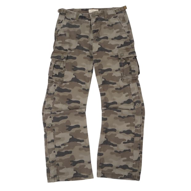 올드네이비 카모플라쥬 카고 팬츠