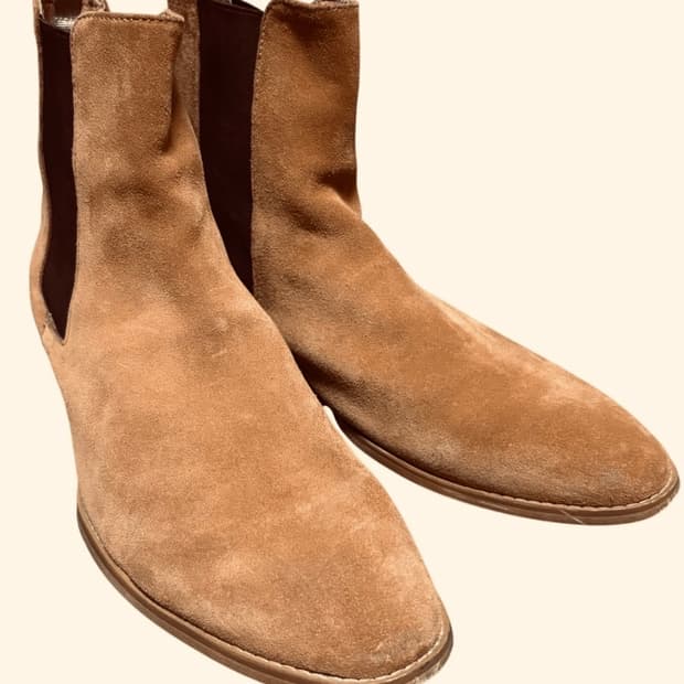 빈티지 생로랑 루카스맛 웨스턴 쿠반 부츠