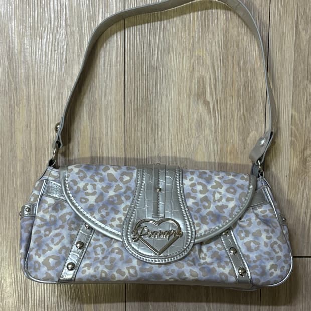 레오파드 호피 빈티지 숄더백