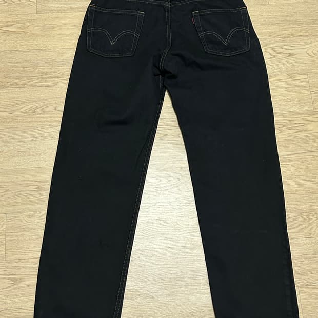 리바이스 550 블랙 데님 31x32