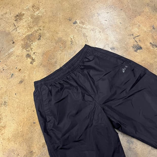 [정품/85] 아식스 블랙 트레이닝 바지 b19