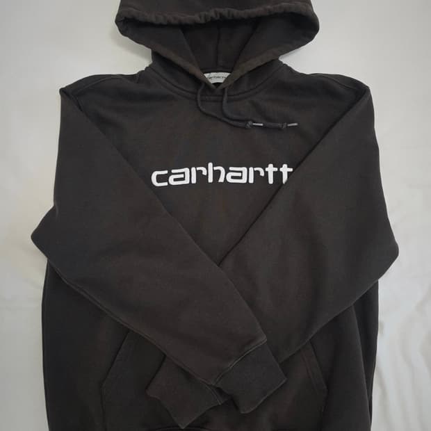 칼하트wip 후드티 L 다크브라운