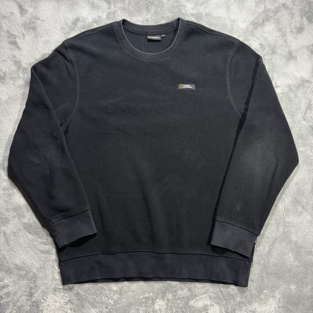 내셔널지오그래픽 후리스 맨투맨